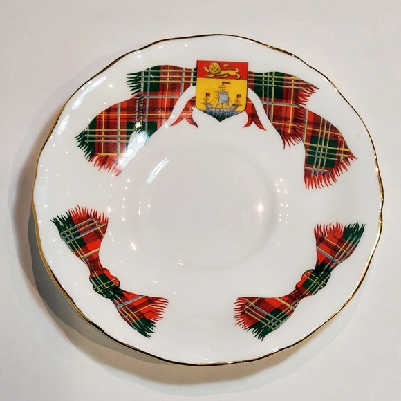 Adderley New Brunswick tartan 1959 fine bone china tea cup and Saucer - Picture 7 of 8